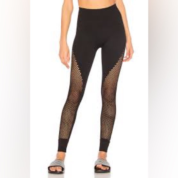 IVY PARK Pants - IVY PARK Black Mesh Leggings Size Small/Medium